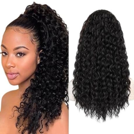 Boujee Aqua Wave Ponytail